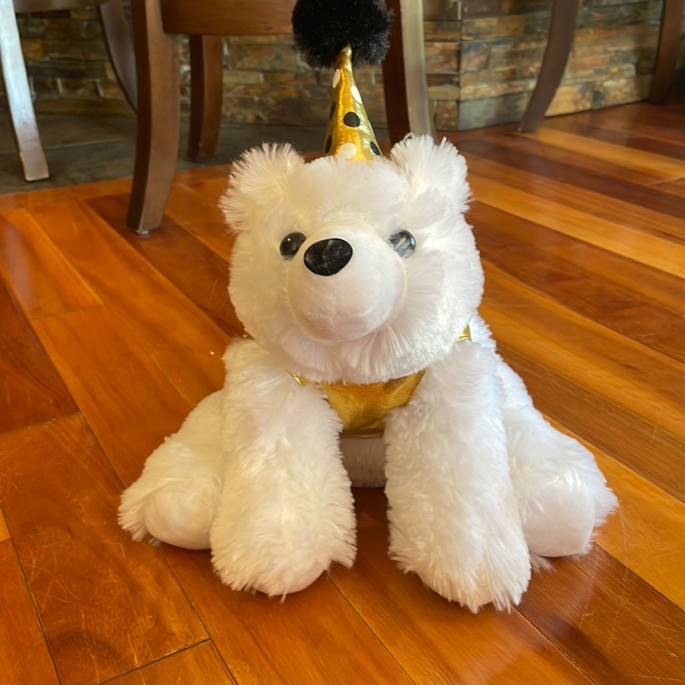 White dog plushy